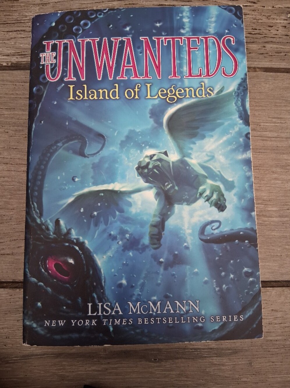 Unwanted: Island Of Legends Book